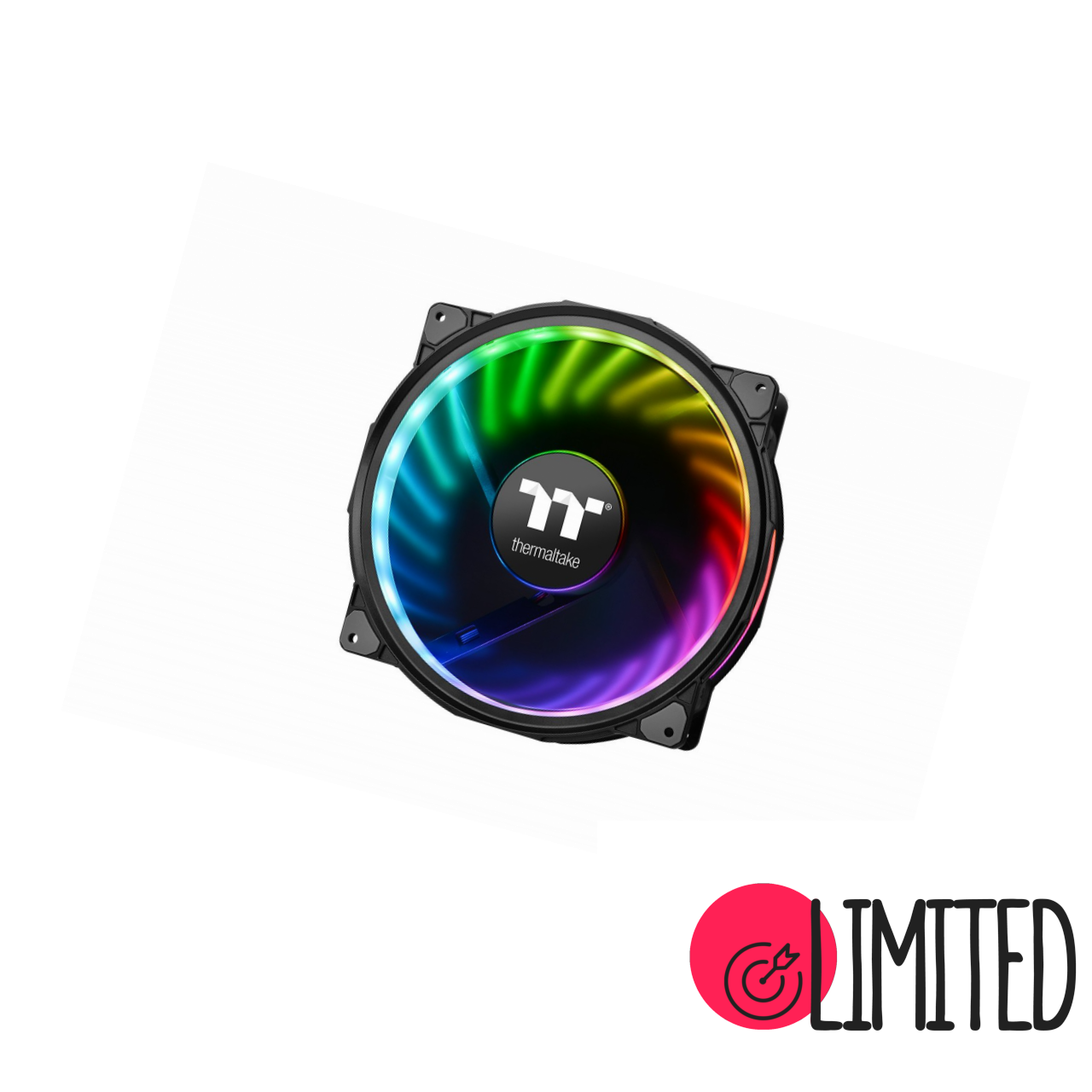 Вентилятор 200 мм Thermaltake Riing Plus 20 RGB 200 мм Premium Edition (CL-F070-PL20SW-A), фото 1