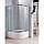 Душова кабіна напівкругла 80х80 см з піддоном Santeh 8021 F дверей розсувні, фото 6