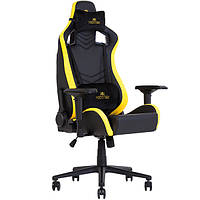 Кресло игровое для компьютера HEXTER (ХЕКСТЕР) PRO R4D TILT MB70 01 black/yellow