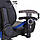Крісло ігрове для комп'ютера HEXTER (ХЕКСТЕР) PRO R4D TILT MB70 01 black/blue, фото 7