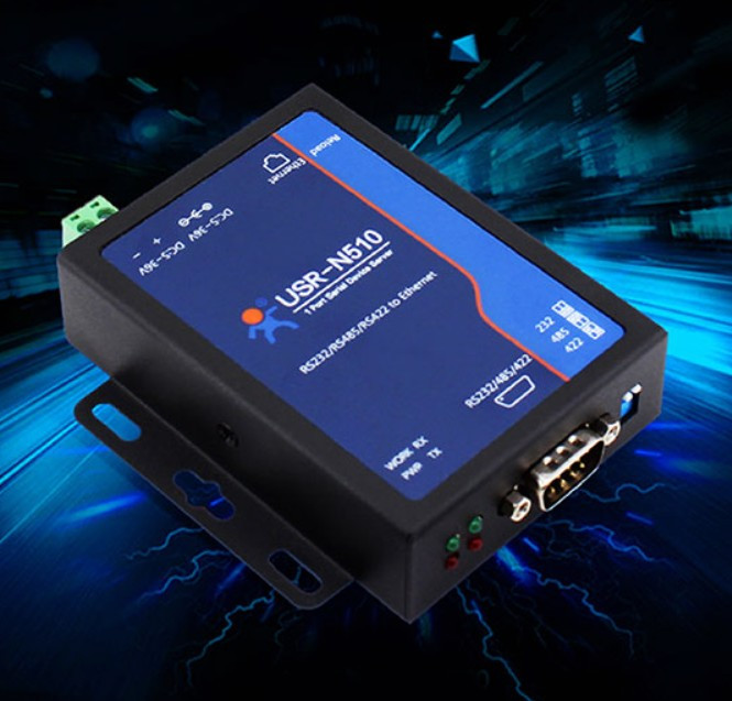 Перетворювач порту N510 RS232/485/422 в Ethernet