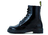 Черевики жіночі осінні шкіряні Dr. Martens Black Mono "Чорні" розмір 36-39, фото 4