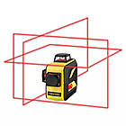 Лазерний рівень FIRECORE 3D F93TR 12 ліній + ТРЕНОГА + КРОНШТЕЙН ➜ КРАСНІ промені ➜ МАКСИМАЛЬНА КОМПЛЕКТАЦІЯ, фото 2