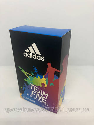 Туалетна вода Adidas Team Five Special Edition 300 ml