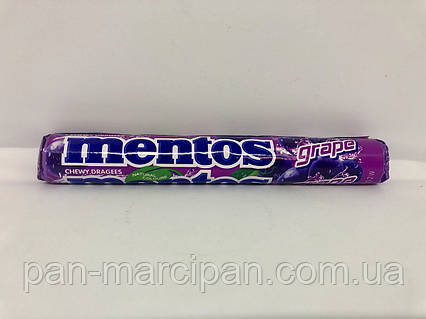 Жувальні драже Mentos Grape 37.5 р