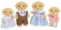 Сім'я Лабрадорів Сільванія Фемелі Calico Critters Yellow Labrador Family