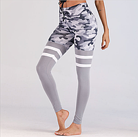 Красиві Легінси Камуфляжний Принт, Високий Пояс - РОЗПРОДАЖ - розмір S