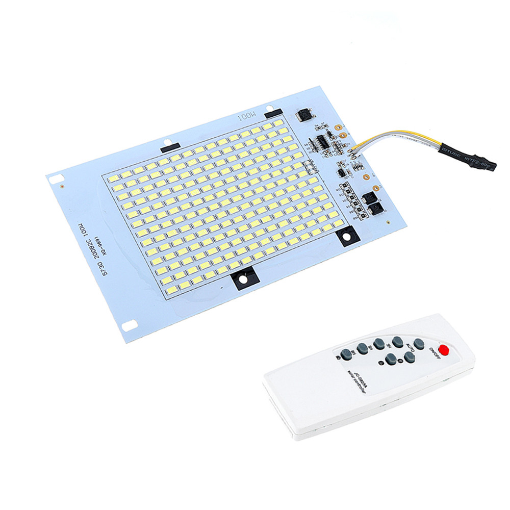 DC 6.4-12V Smart IC 100w Solar + пульт Світлодіод 100 вт 12В для сонячної панелі SMD 5730