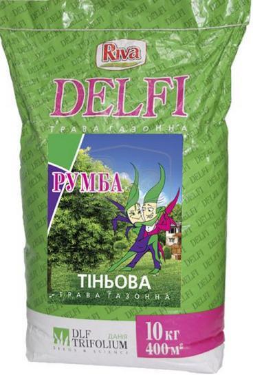 Трава газонна — Тенева DELFI Рубба (10 кг)