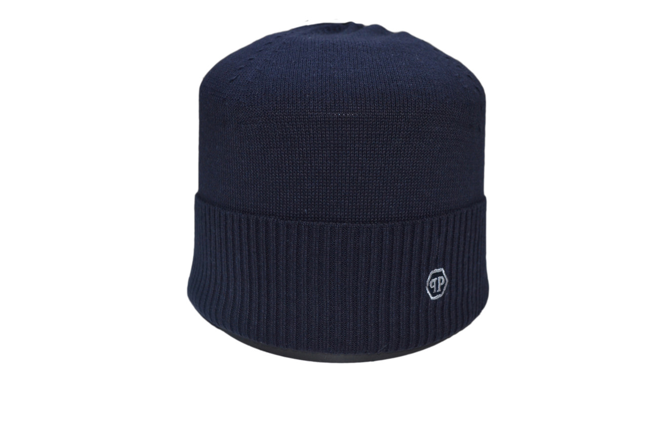 Шапка Caps Zone Philipp Plein 55-59 см Темно-синій (40917-11)