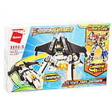 Конструктор Qman 3102 "Робот Трансформер" 6 в 1 850 деталей, фото 7