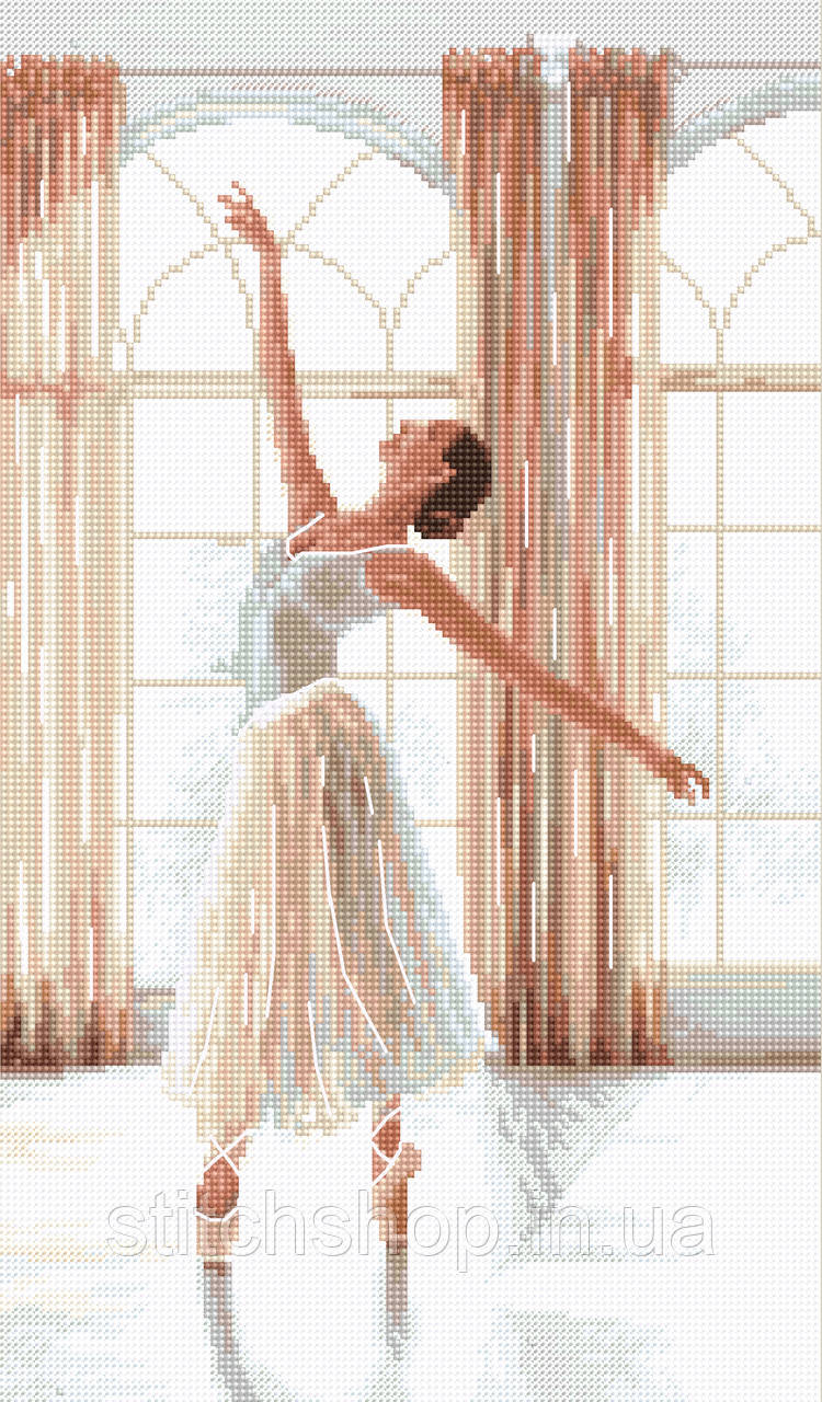 Набір для вишивання нитками LETISTITCH Ballerina (LETI 906)