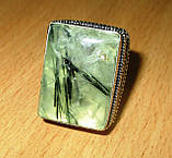 Срібний перстінь із принтом, розмір 18.6, фото 6