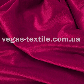 Оксамит стрейч Малиновий