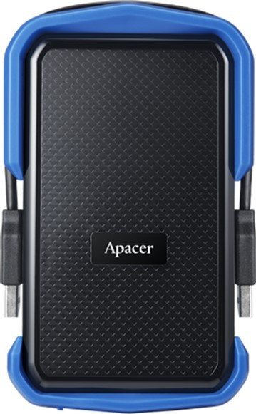 Зовнішній жорсткий диск 1TB Apacer AC631 2.5" USB 3.1 blue (AP1TBAC631U-1), фото 1