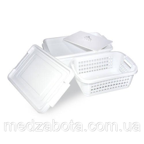 Контейнер КДПО-7-5,0 для дезинфекції та предстерилізаційної обробки (5л), фото 1