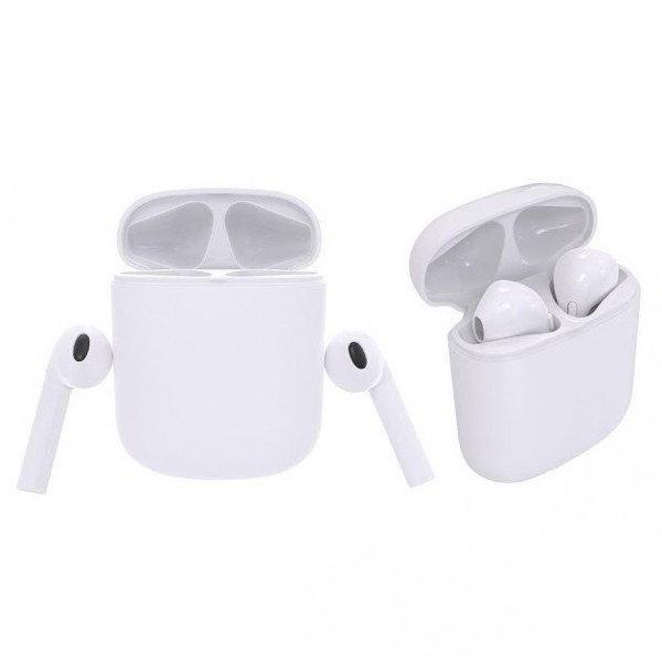 Бездротові Bluetooth навушники MDR Double BT i9S-TWS з кейсом, білі (5285)