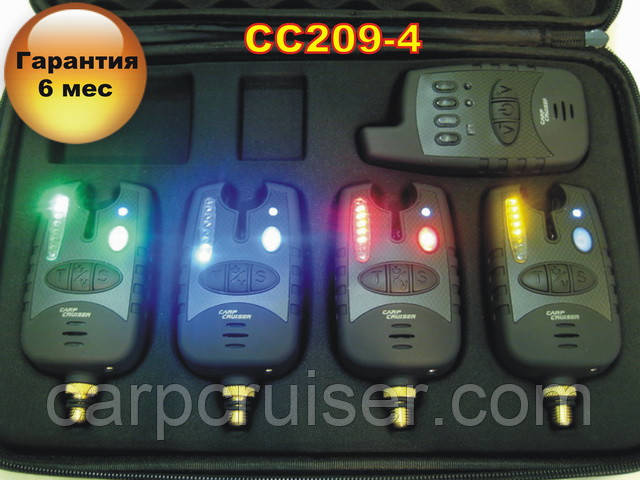 СС209-4 Набір електронних бездротових сигналізаторів клювання з радіо пейджером
