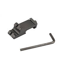 Перехідник адаптер планки вівера 45 градусів Balight №0095