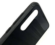 Чохол для Xiaomi Mi 9 накладка силіконовий бампер протиударний Hoco Carbon TPU чорний, фото 5