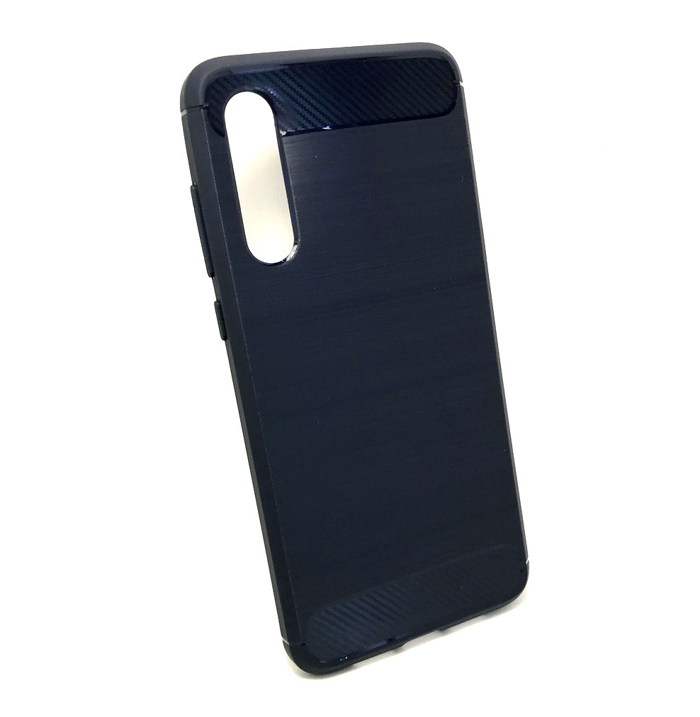 Чохол накладка на задню панель Hoco Carbon TPU для Xiaomi Mi9 чорний