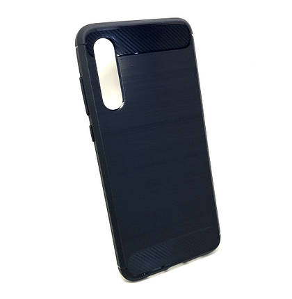 Чохол накладка на задню панель Hoco Carbon TPU для Xiaomi Mi9 чорний, фото 1
