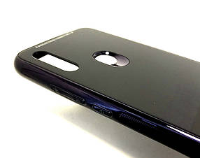 Чохол на Xiaomi Redmi 7 накладка бампер glass Case чорний