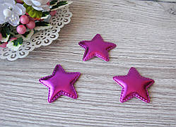 Патчі зірочки лілові з екошкіри d — 5 см 2.5 грн від 10 шт.