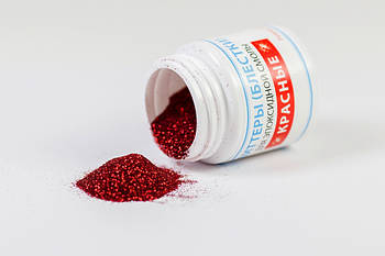 КРАСНИЙ глітер для епоксидної смоли, ТМ Просто та легко, 20 г hotdeal