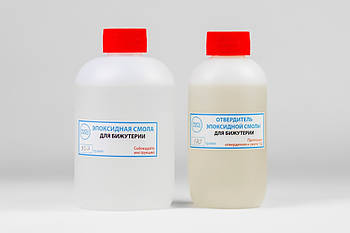 Смола ювелірна прозора для 3Д-біжутерії з затверджувачем ТМ Просто та легко, 500 г Оригінал hotdeal