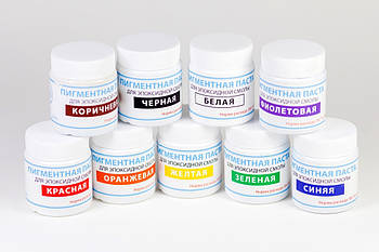 Пігментна паста для епоксидної смоли ТМ Просто та легко 50 г (Комплект з 9 кольорів) hotdeal