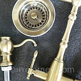 Змішувач з підключенням фільтрованої води SANTEP 8033 Бронза, фото 6