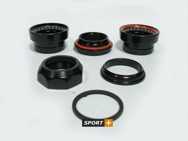 Рульова колонка FSA 1.1/8" TH-39STT резб., неинтегрир. черн., фото 2