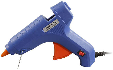 Пістолет для термо клею 1. 1 см 80W з кнопкою, з поставкою G-250, фото 2