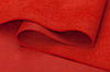 Шкіра Crazy Horse (Крейзі Хорс), червона, натуральна матова шкіра Українського виробництва, фото 2
