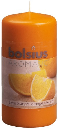 Ароматична свічка апельсин Bolsius 12 см 60/120-63