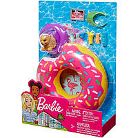 Набор для Барби для отдыха на пляже Barbie Donut Floaty