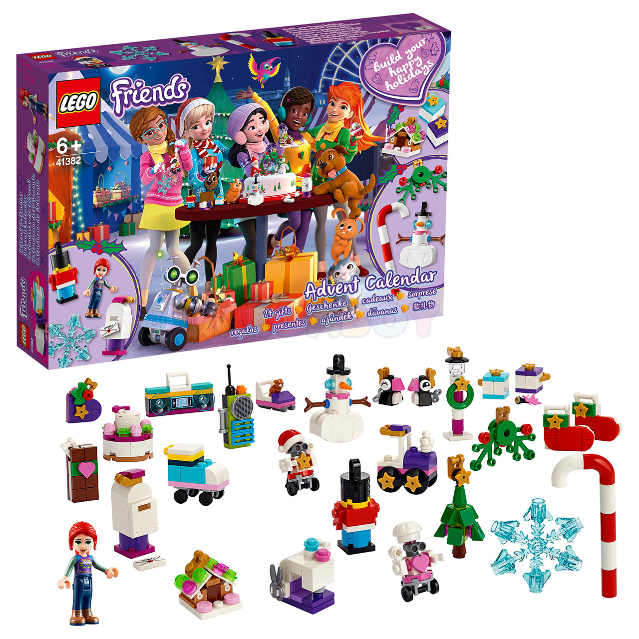 ПОД ЗАКАЗ 20+ ДНЕЙ Lego Friends Новогодний Календарь Лего Френдс 41382