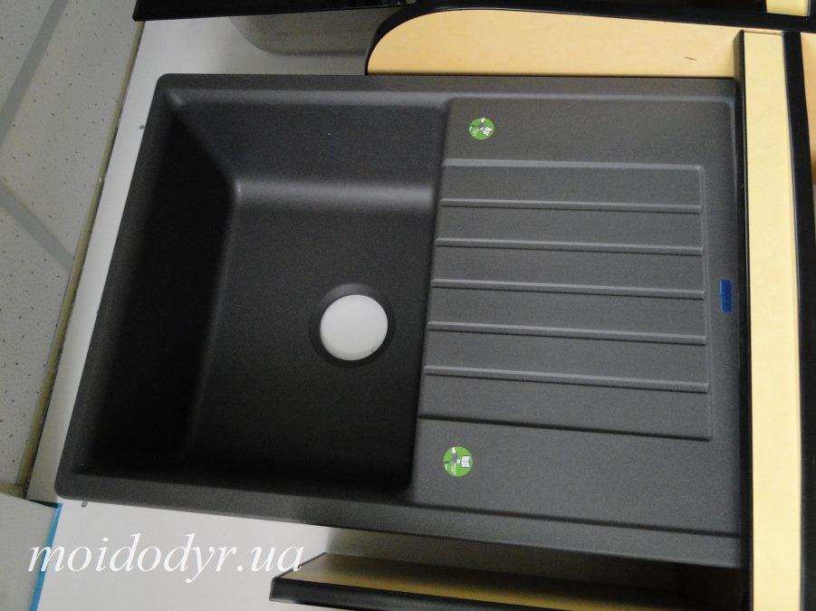 Гранітна мийка Blanco ZIA 45 S Compact SILGRANIT PuraDur® антрацит