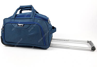 Середня сумка на колесах X (60 л) Синя (57*28*36) сумка валізу на колесах валіза