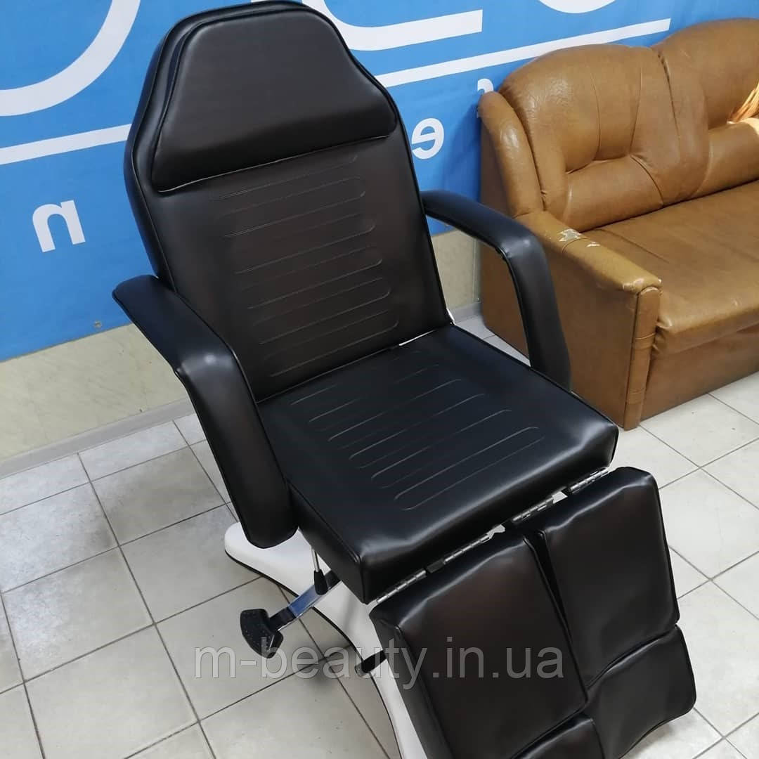 Крісло кушетка для педикюру з регульованою висотою, крісло для тату, крісло-кушетка 823А