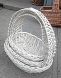 Комплект кошиків "Кобра ", вибілені, фото 7
