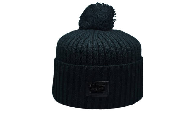 Шапка з помпоном Caps Zone Philipp Plein 55-59 см Чёрная (CZ 1018-5), фото 1