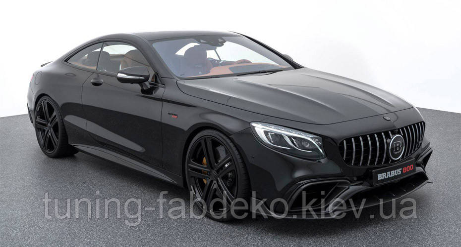 Body kit Brabus Mercedes W 217 S63 AMG Coupe 2018 - фото 10 - id-p1045342984