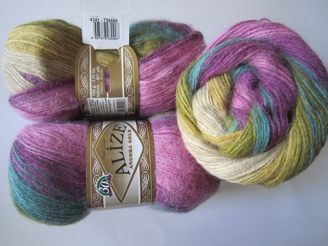 ANGORA GOLD BATIK 4341 - 20% вовна, 80% акрил