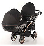 Універсальна коляска для двійнят Tako Junama Individual Duo Slim 03, фото 4