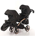 Універсальна коляска для двійнят Tako Junama Individual Duo Slim 03, фото 5