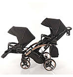 Універсальна коляска для двійнят Tako Junama Individual Duo Slim 03, фото 6