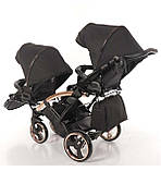 Універсальна коляска для двійнят Tako Junama Individual Duo Slim 03, фото 7