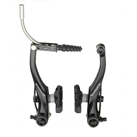 Гальма V-br Shimano BR-T4000-L з гальмівний. колодками S65T, черн., фото 2